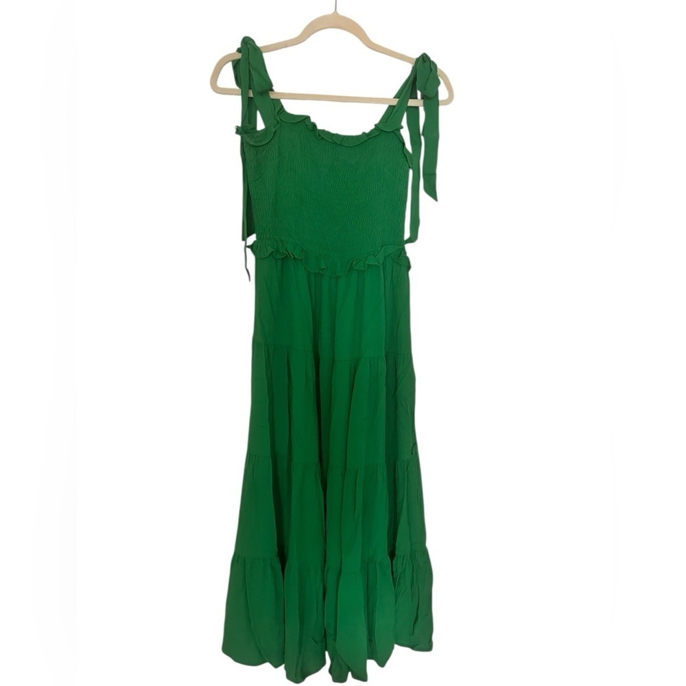 ASTR the label Promenade Smocked Bodice Midi Dress - Picture 1 of 6